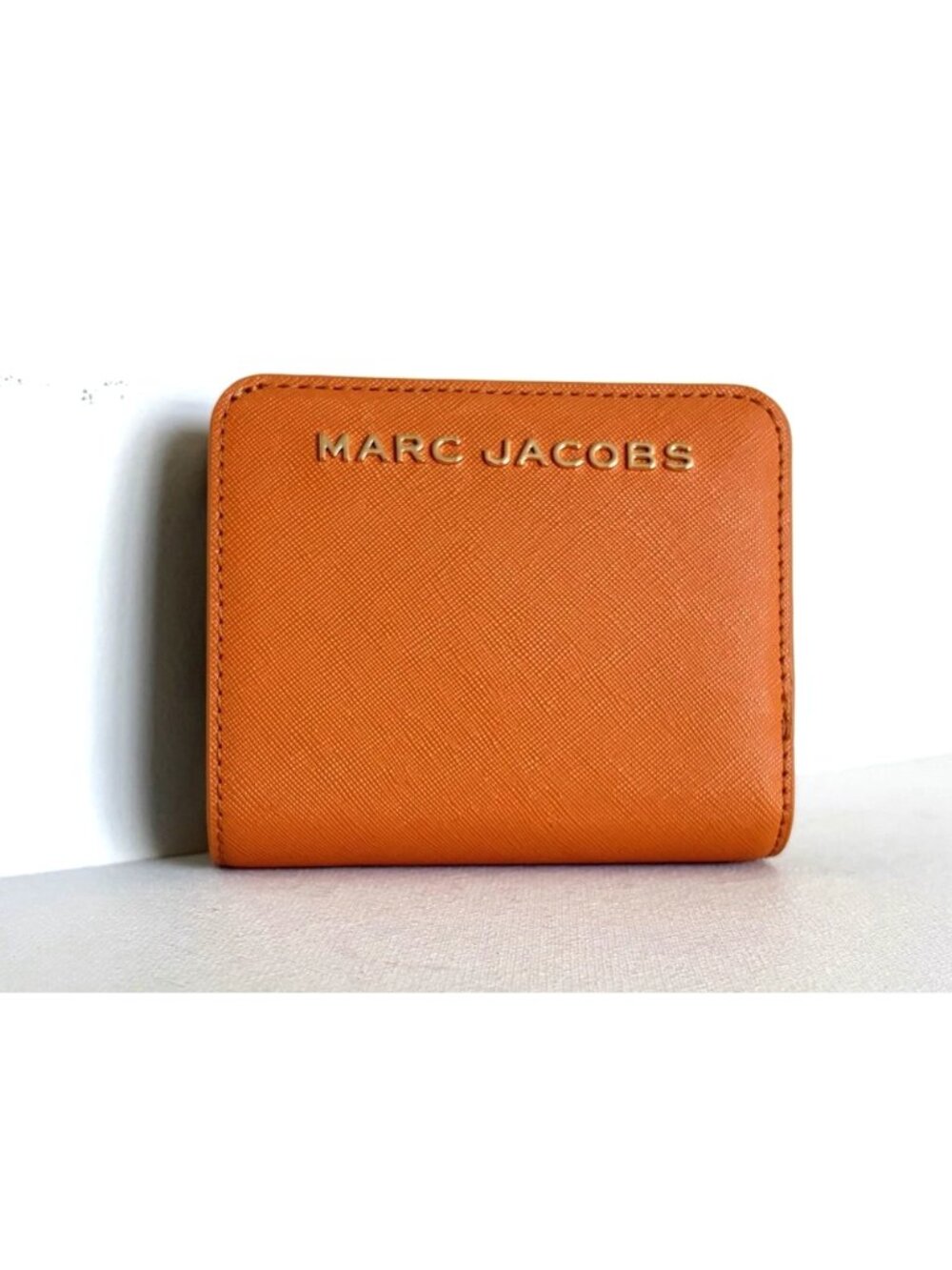 New Marc Jacobs Compact Bifold Wallet Desert Sun